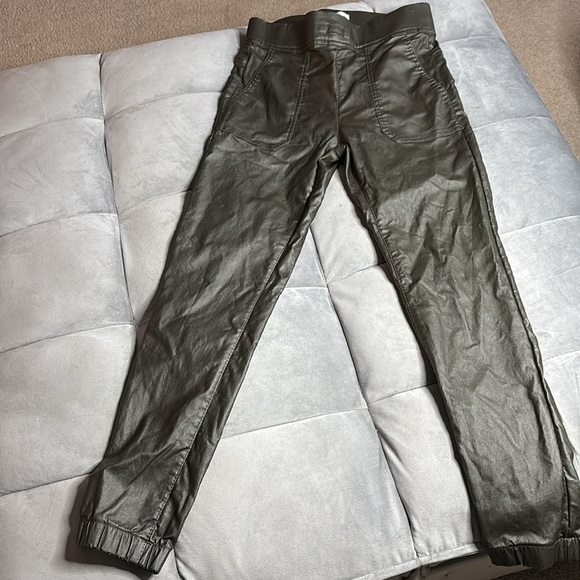 Bevy Flog Stylish Black Faux Leather Joggers size 25 - Picture 11 of 15